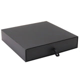 Matte Black Paper Slider Necklace Box 