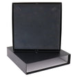 Matte Black Paper Slider Necklace Box 