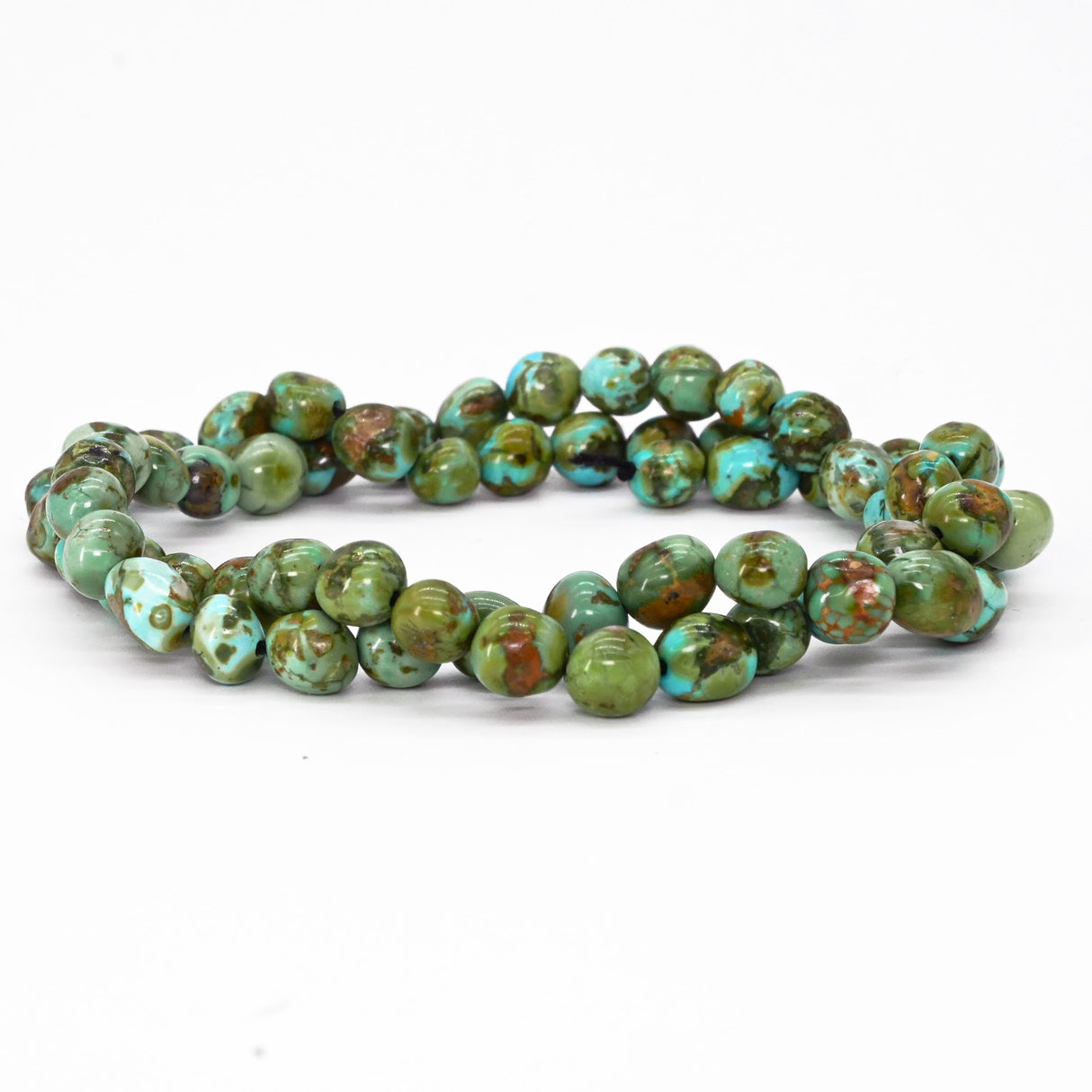 Sonoran Gold Turquoise Nugget Beads 6-7mm – Designer Grade