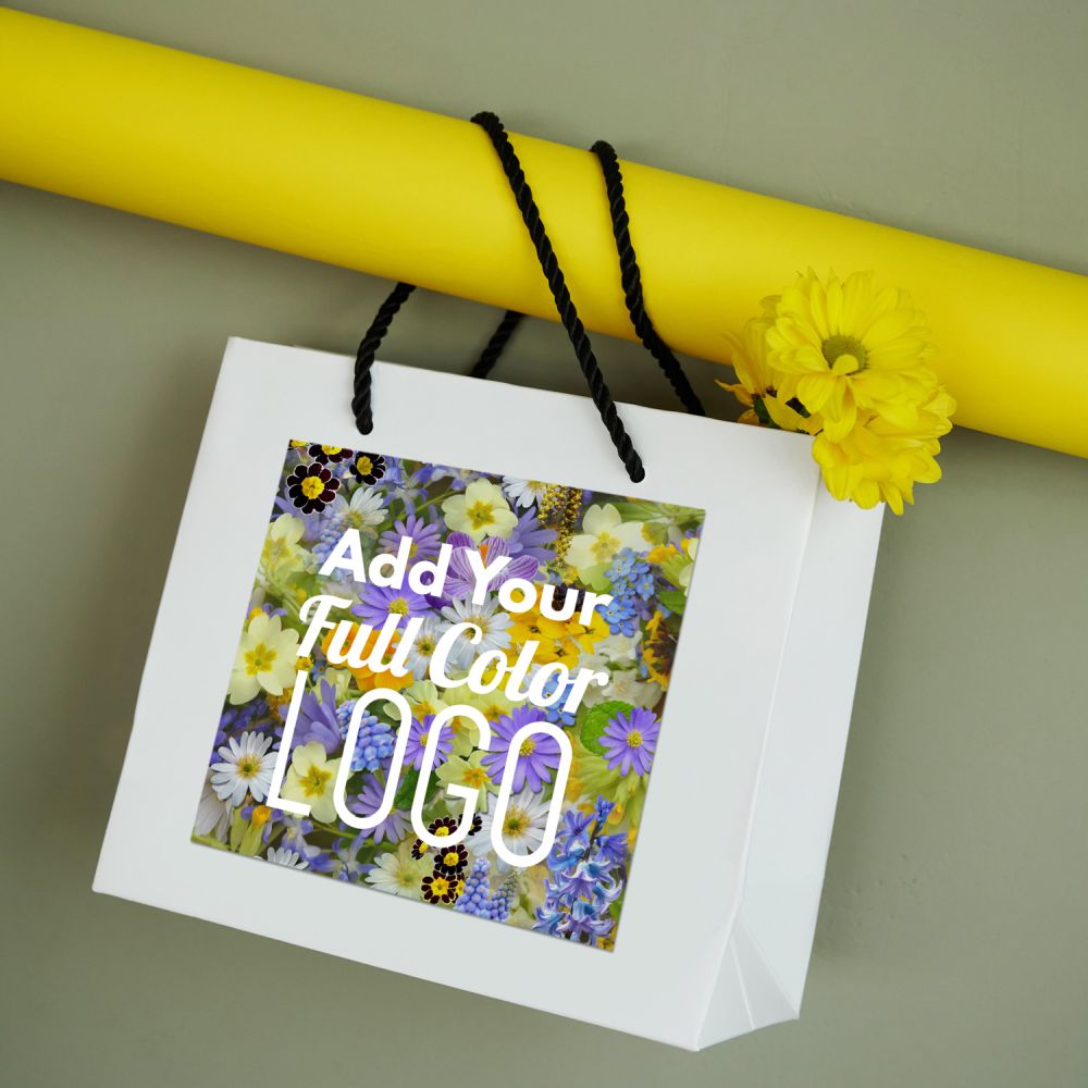 Custom Printed Square Labels 7" x 7"