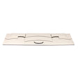 10-Piece Beige & Brown Jewelry Riser Set Display Pads