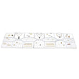 White Leatherette 18 Piece Jewelry Display Set