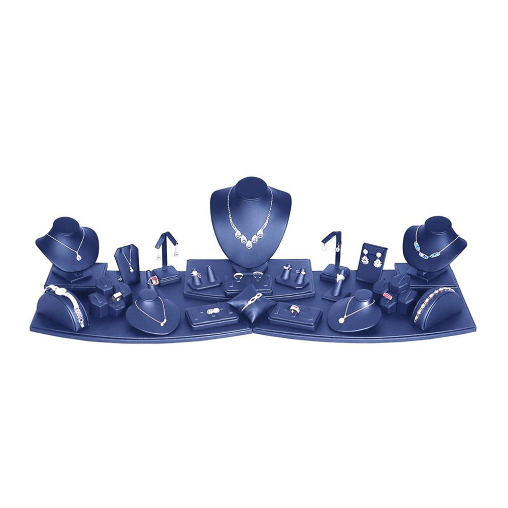 26 Piece Steel Blue Jewelry Display Set
