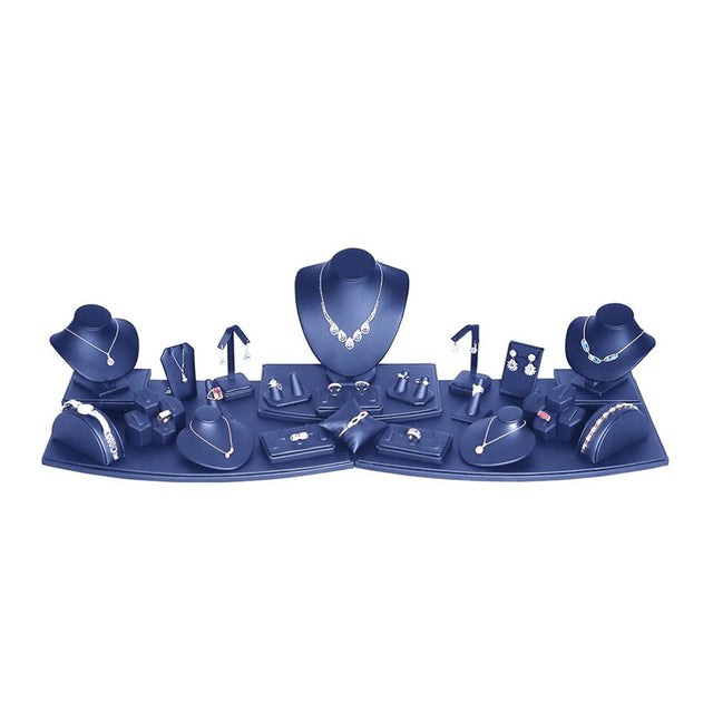 26 Piece Steel Blue Jewelry Display Set