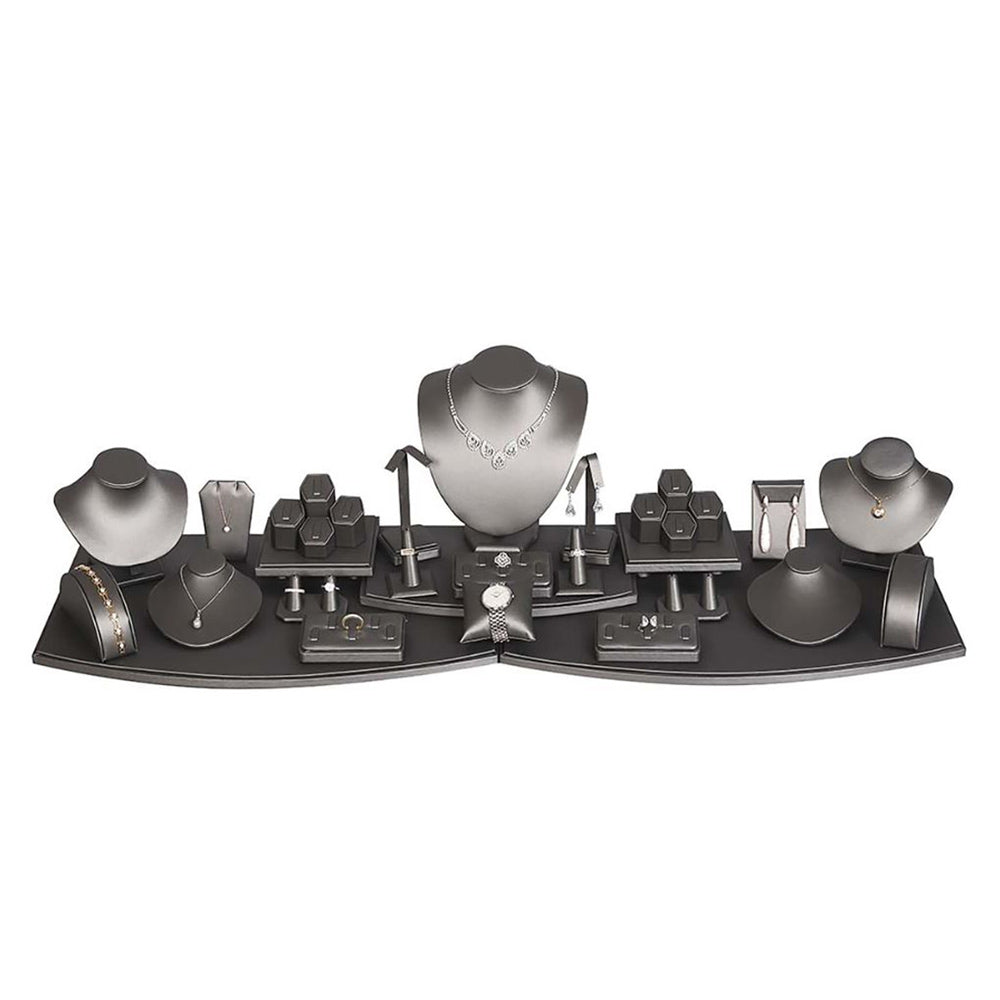 26 Piece Steel Grey Jewelry Display Set
