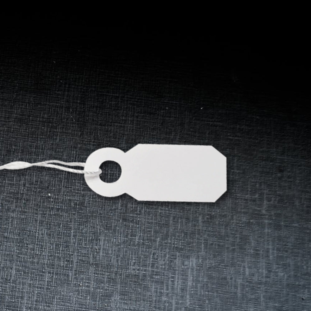 Waterproof Pricing Tag with String
