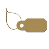 Kraft Pricing Tag with String