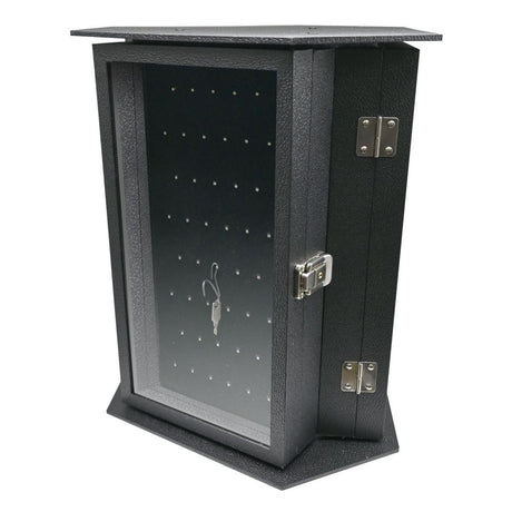 Rotating Body Jewelry Display Case with Locks, Holds 156 Pieces