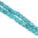 Natural Kingman Turquoise 5–6mm Nugget Beads – Arizona |