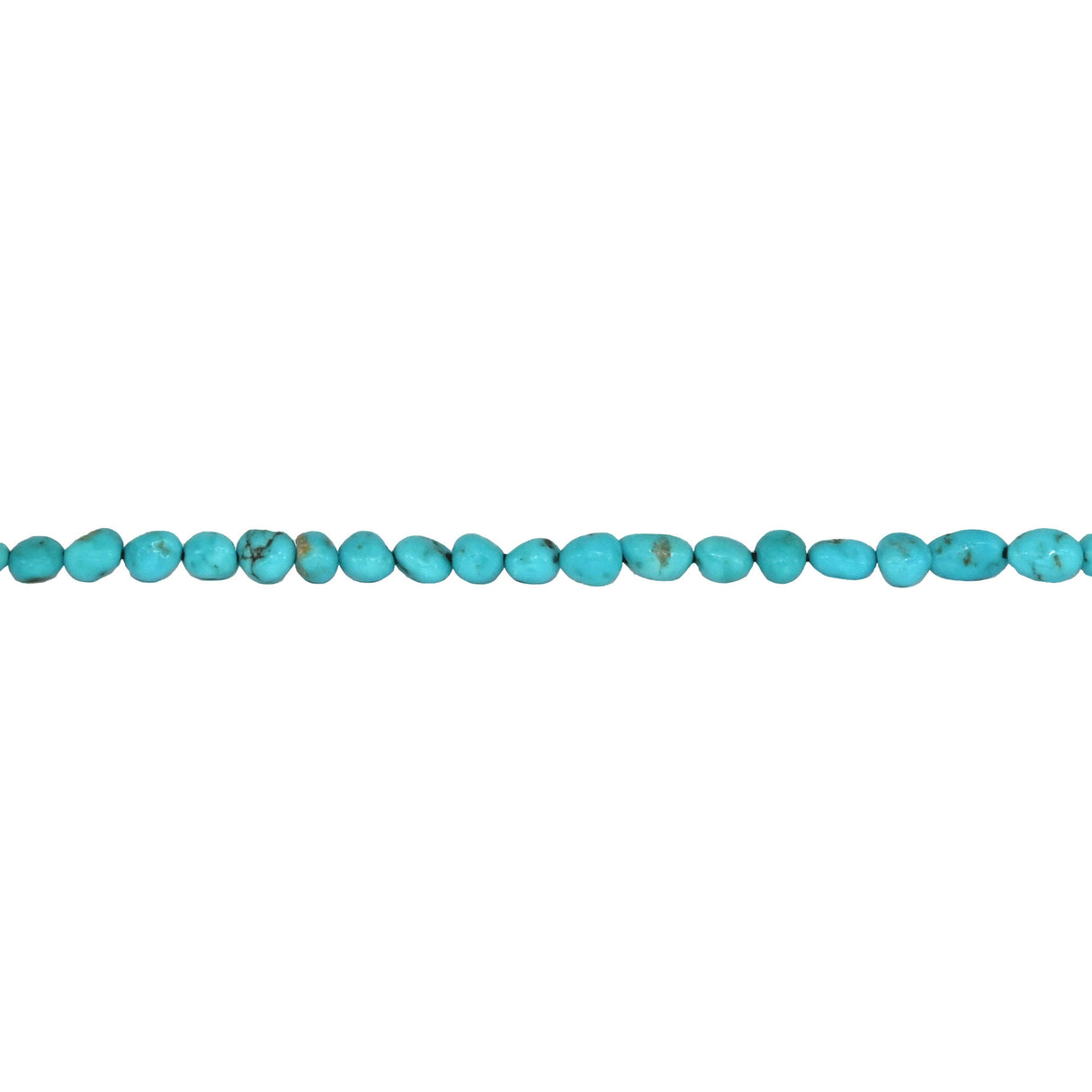 Natural Kingman Turquoise 4–5 mm Nugget Beads – Arizona