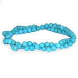 Sleeping Beauty Turquoise 6mm Round Beads – Zachery Treated | Arizona USA