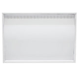20 Clip White Leatherette Jewelry Bracelet or Necklace Showcase Display Tray