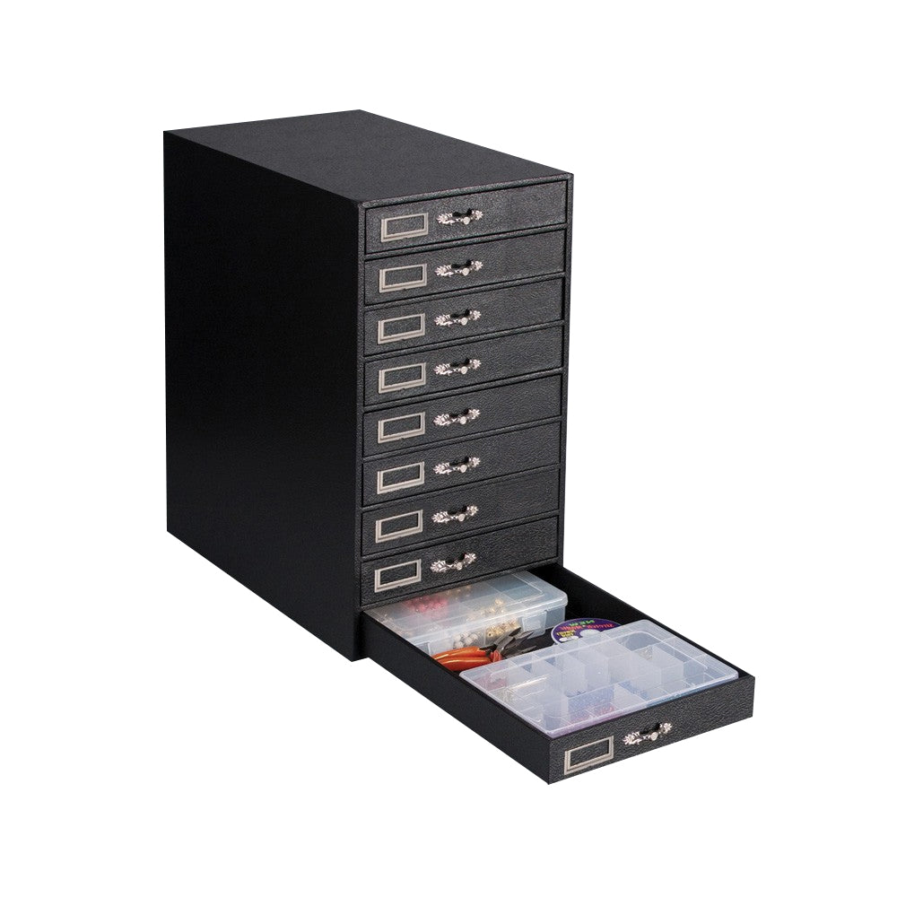 Black 9 Drawer Jewelry Tray Liner / Insert Storage Organizer