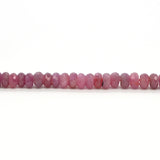 Ruby 3x6mm Faceted Beads Grade AA