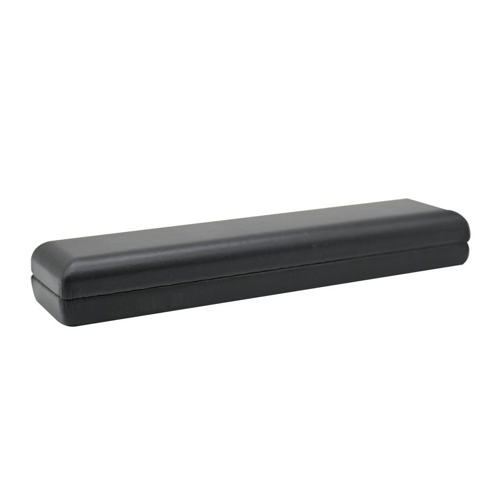 Black Leatherette Jewelry Bracelet or Watch Box