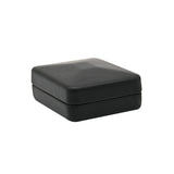 Black Leatherette Jewelry Pendant or Earring Box