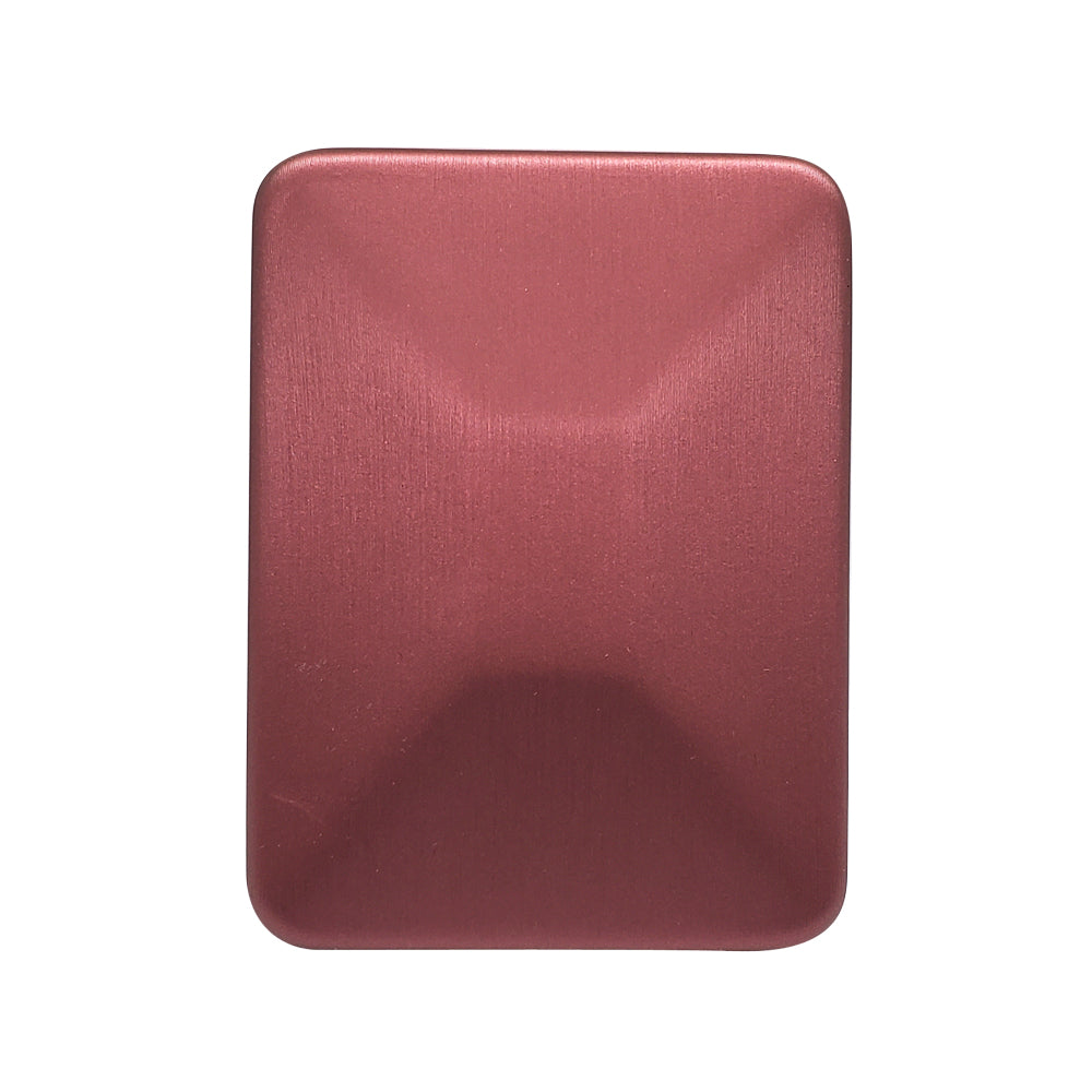 Burgundy Leatherette Jewelry Pendant or Earring Box
