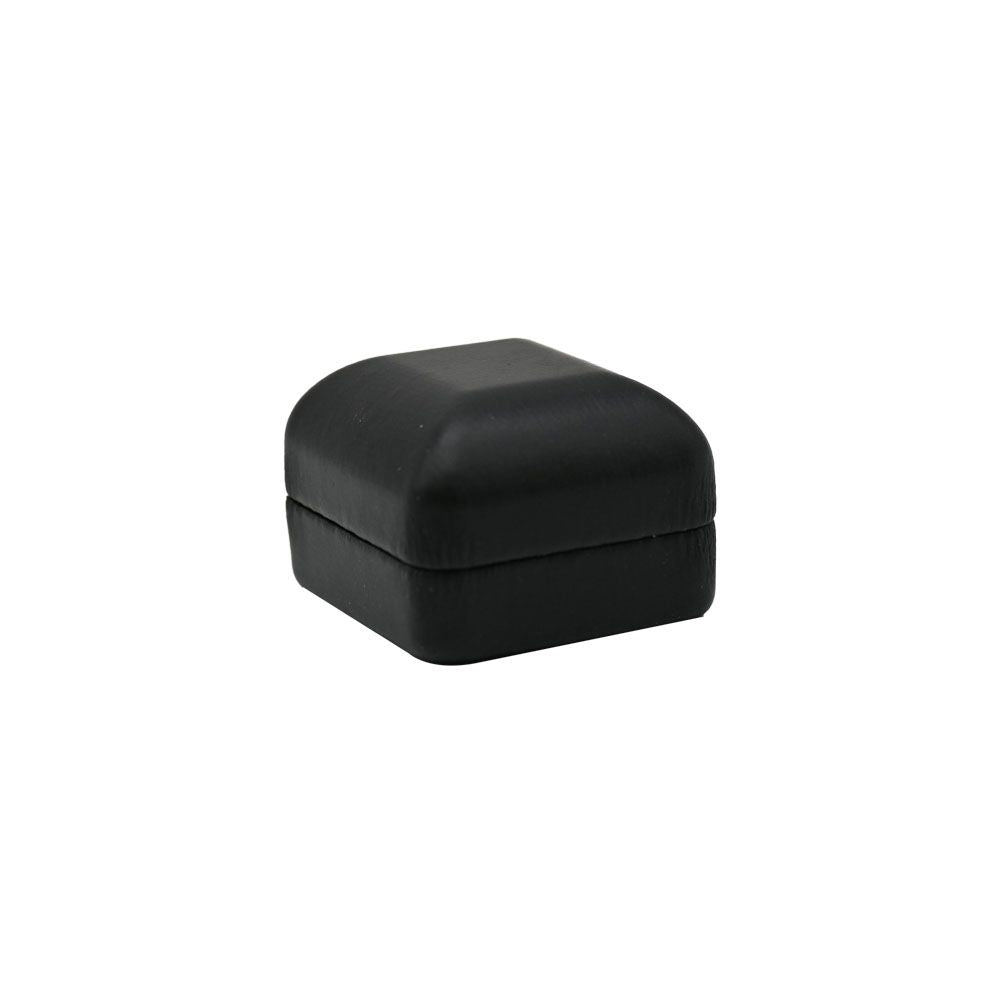 Black Leatherette Jewelry Ring Boxes