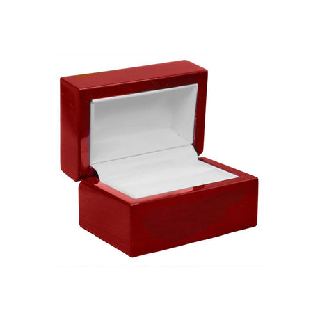 Red Rosewood Dual Jewelry Ring Gift Packaging Boxes