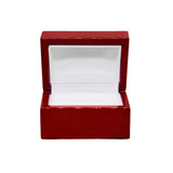 Red Rosewood Dual Jewelry Ring Gift Packaging Boxes