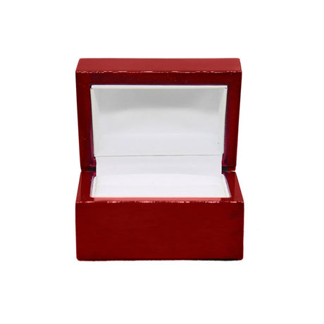 Red Rosewood Dual Jewelry Ring Gift Packaging Boxes