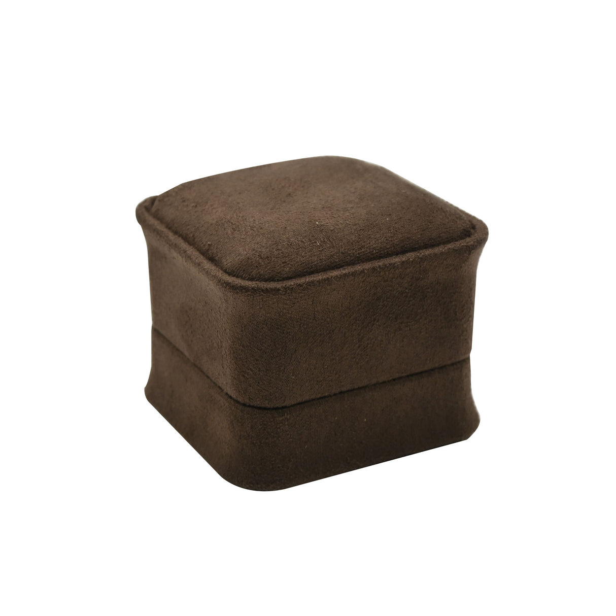 Brown Suede Ring Gift Box – Pack of 12