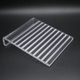 Clear Acrylic Earring Card Display Holder - Holds (30) 2" Wide Cards