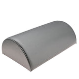 Steel Grey Leatherette Half Moon Bracelet and Watch Display, 8¼" × 5"
