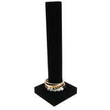 Black Velvet Vertical Bangle Bar - 13" Tall