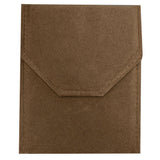 Brown Suede Necklace Presentation Folder – 6-5/8" x 8-1/2"