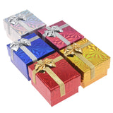 Multi-Color Hologram Jewelry Ring Gift Boxes