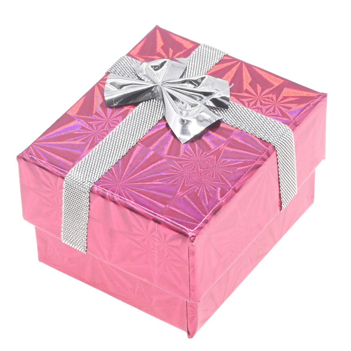 Multi-Color Hologram Jewelry Ring Gift Boxes