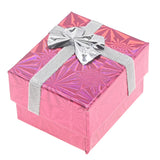 Multi-Color Hologram Jewelry Ring Gift Boxes