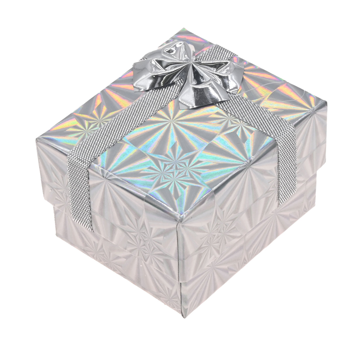 Multi-Color Hologram Jewelry Ring Gift Boxes