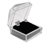 Clear Crystal style Lucite Jewelry Earring Boxes