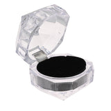 Clear Crystal Style Lucite Jewelry Ring Boxes