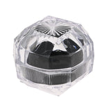 Clear Crystal Style Lucite Jewelry Ring Boxes