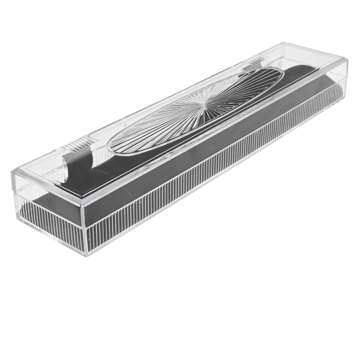 Clear Crystal Style Lucite Jewelry Bracelet / Watch Boxes