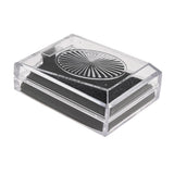 Clear Crystal Style Jewelry Pendant Boxes