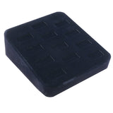 Black Velvet 12 Slot Ring Display Tray