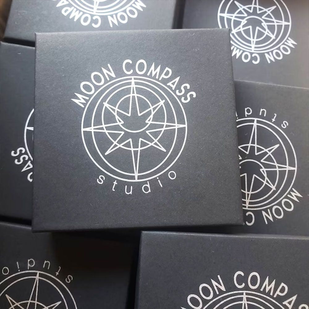 Matte Black Paper Cotton Filled Jewelry Bracelet Gift Boxes #33