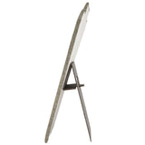 Brown Burlap Jewelry Necklace Display Easel, 12-1/2" Tall