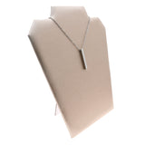 Champagne Pink Necklace Easel Display Stand - 8-3/4" H
