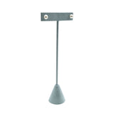 Blue Suede Earring T-Stand Display - 6-3/4" Tall