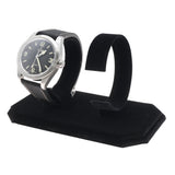 Black Velvet Dual Jewelry Watch Display Stand