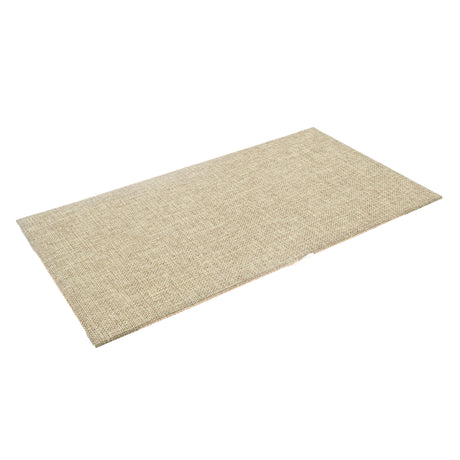Brown Burlap Full-Size Jewelry Tray Insert Pad - 14" x 7-5/8"