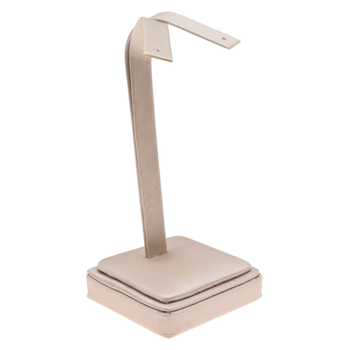 Champagne Pink Leatherette Jewelry Earring Tree Stand