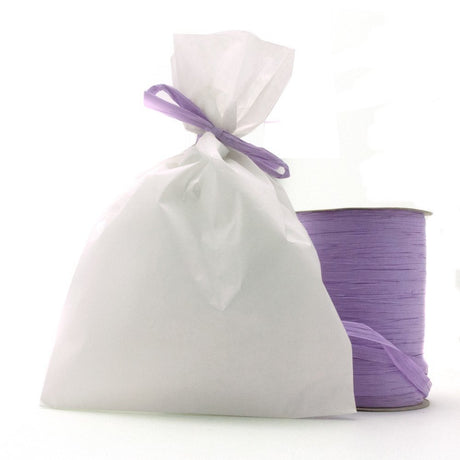 White Paper Gift Shopping Bags, 100 Per Pack, 8-1/2" x 11"