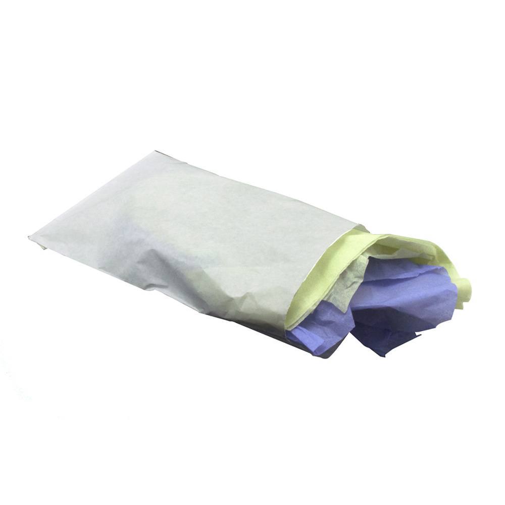 White Paper Gift Shopping Bags, 100 Per Pack, 6" x 9"