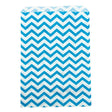 Blue and White Chevron Gift Shopping Bags, 100 Per Pack, 4" x 6"